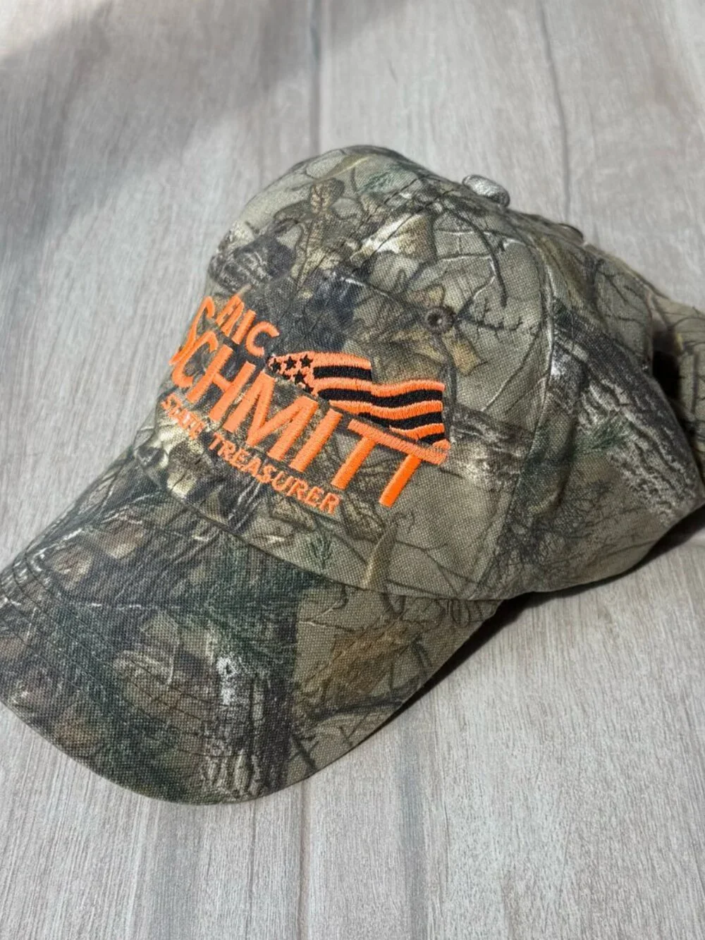 Eric Schmitt RealTree Camo Hat Missouri State Treasurer U.S. Senate